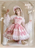 Heartbeat Doll Lily's Tea Party Blouse and JSK(Reservation/Full Payment Without Shipping)